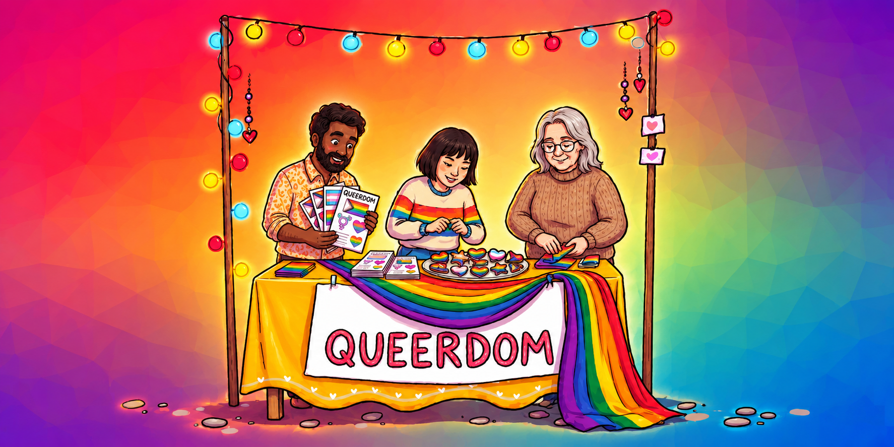 Queerdom-Standaktion: Coming Out Day 2026